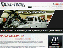 Tablet Screenshot of dual-techinc.com